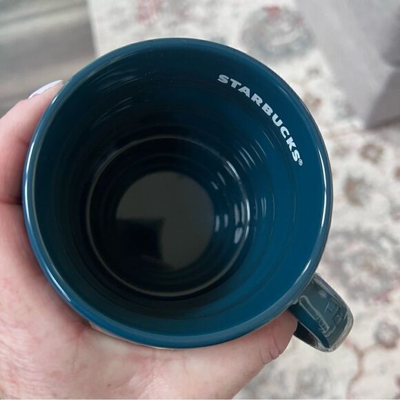 Starbucks Winter 2023 Ceramic Subzero Splatter Mug NWT Hard to Find Limited - Picture 4 of 5